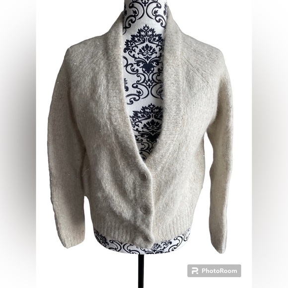 Harris wilson alpaca blend cardigan - Picture 1 of 9